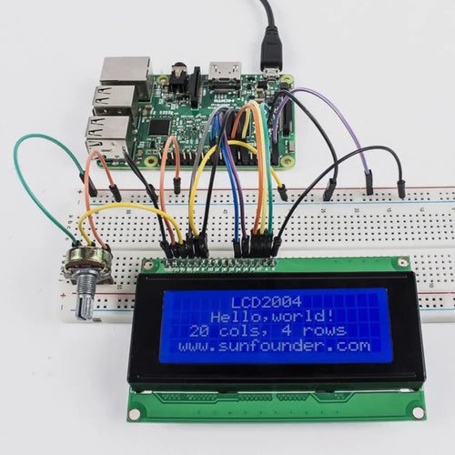 SunFounder LCD2004 Module w/ 3.3V Backlight