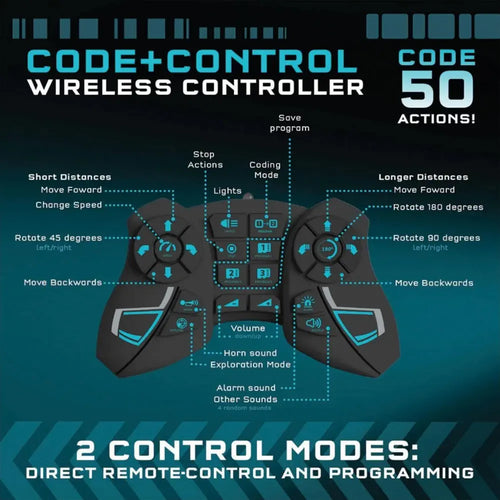 Thames & Kosmos Code+Control: Robotic Bulldozer Robo Dozr