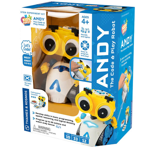 Thames & Kosmos Kids First Andy: The Code & Play Robot