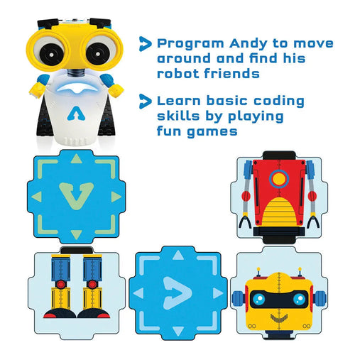 Thames & Kosmos Kids First Andy: The Code & Play Robot