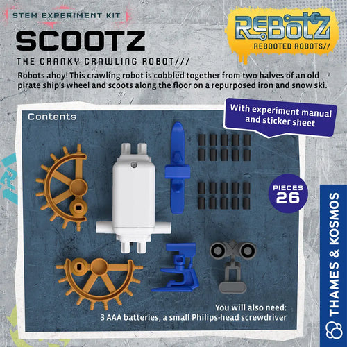 Thames & Kosmos ReBotz Scootz: The Cranky Crawling Robot