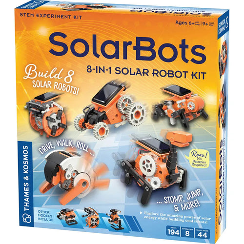 Thames & Kosmos Solarbots: 8-in-1 Solar Robot Kit