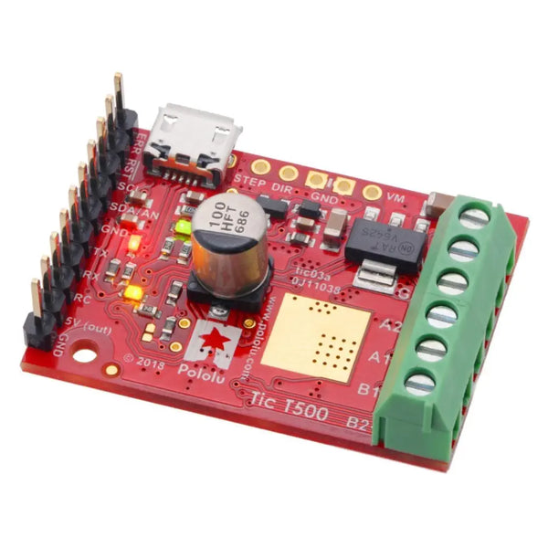 Pololu Tic T500 USB Multi-Interface Stepper Motor Controller