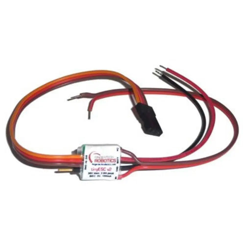 tinyESC V2 6.5V to 36V, 1A ESC