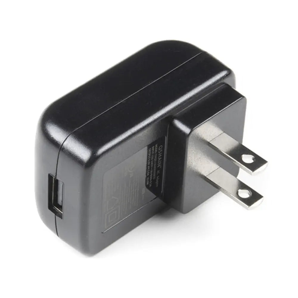 Wall Adapter Power Supply - 5V DC, 2A (USB) - RobotShop