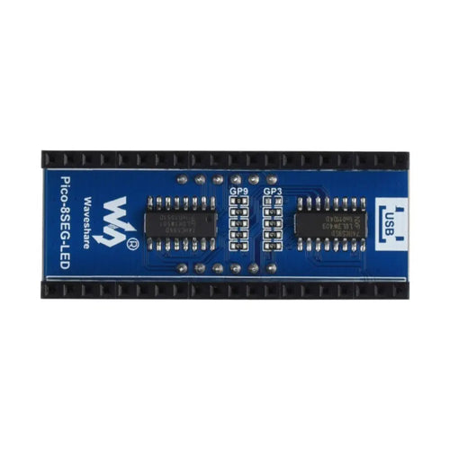 Waveshare 4-digit 8-segment SPI Display Module for Raspberry Pi Pico