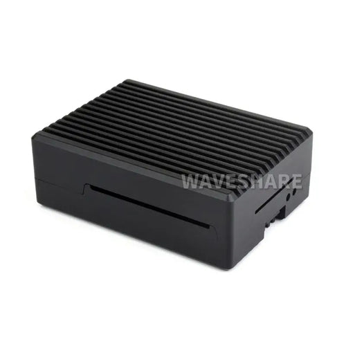 Waveshare Aluminum Stripe Grooved Case w/ Cooling for Raspberry Pi 5