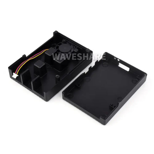 Waveshare Aluminum Stripe Grooved Case w/ Cooling for Raspberry Pi 5