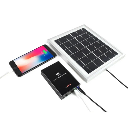 Waveshare Solar Power Manager Embedded 10Ah Li-Po Battery, Supports 6~24V Panels