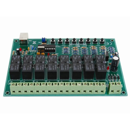 Whadda 8-Channel USB Relay Card (WSI8090)