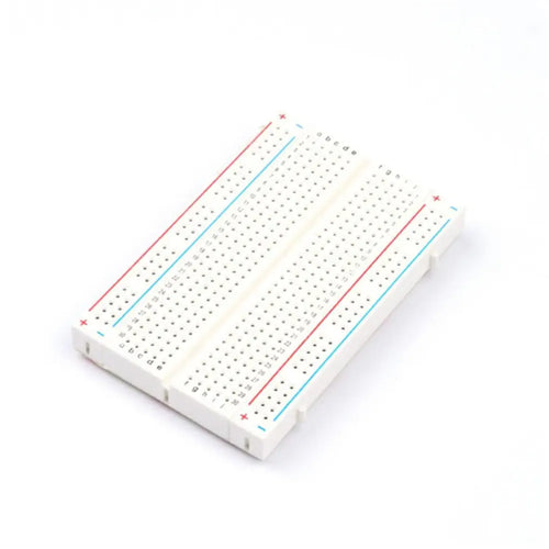 White Solderless Prototype PCB Board Breadboard 400 Tie-points 83x55mm