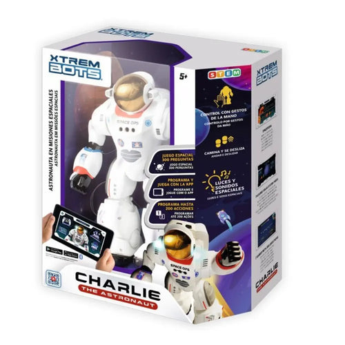 Xtrem Bots Charlie the Astronaut Remote & Programmable Robot