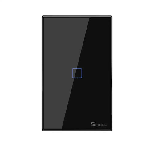 SONOFF TX Series WiFi Wall Switch (T3, US, 1 Gang, Black)